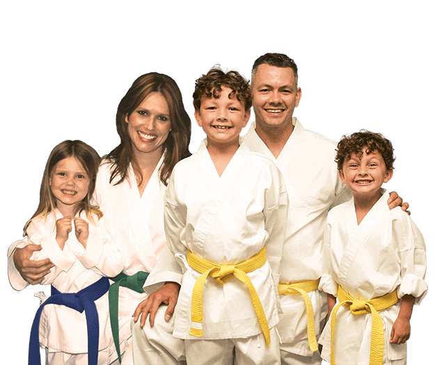 Martial Arts Lessons for Families in Ramsey NJ - Group Family for Martial Arts Footer Banner