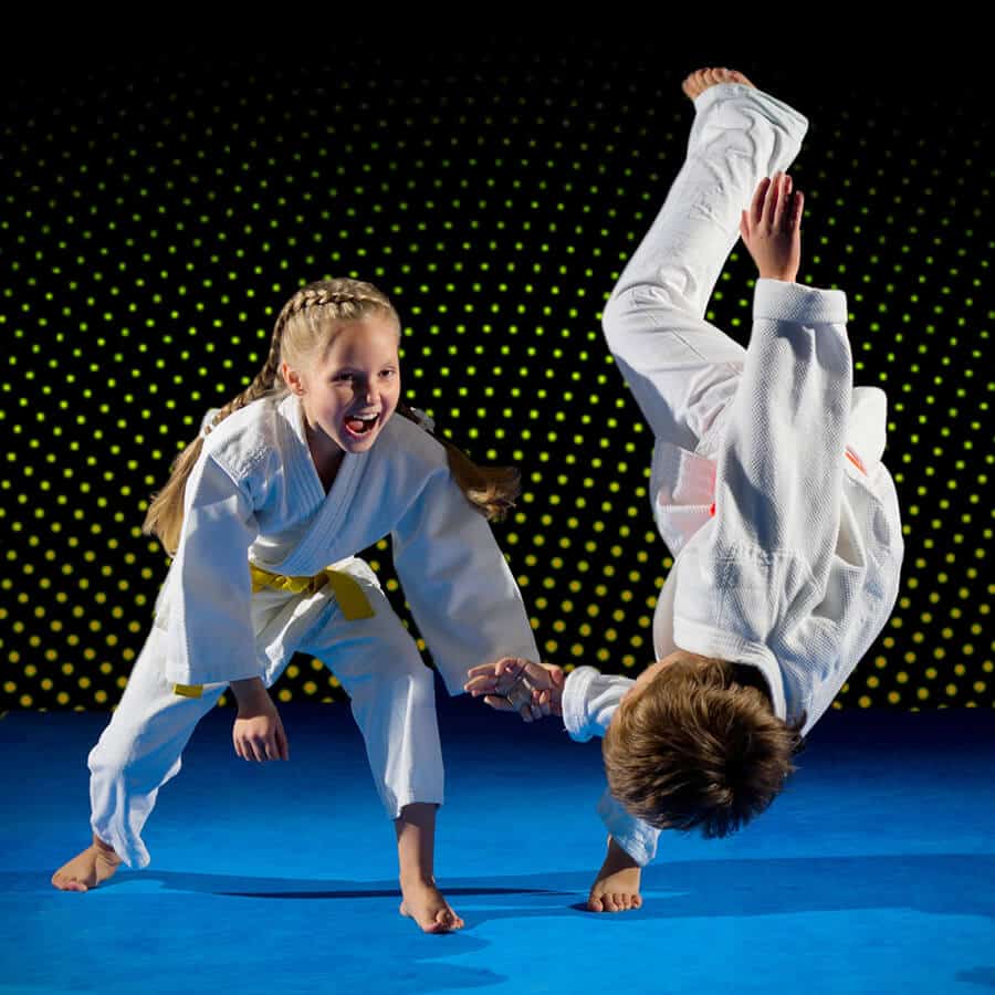 Martial Arts Lessons for Kids in Ramsey NJ - Judo Toss Kids Girl